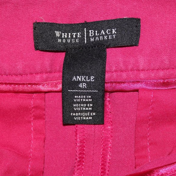 White House Black Market Ankle Jeans w29x24.5 Insm - Picture 4 of 7